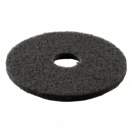 PINPOINT 14 in. Standard Diameter Stripping Floor Pads - Black PI2968280